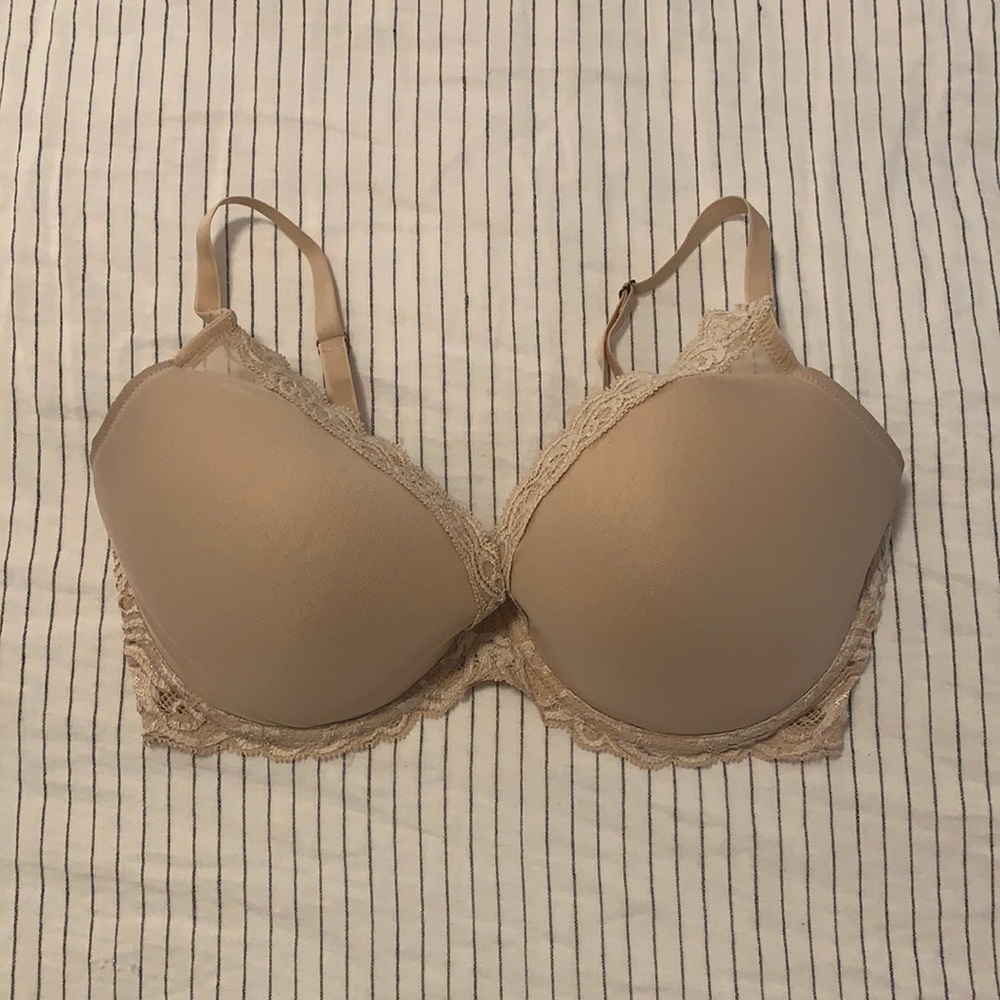 Natori Feathers Bra EUC 36DDD